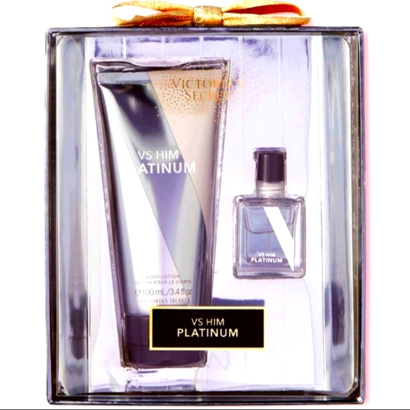 Nwt Gift Set Victoria's Secret Platinum For Men